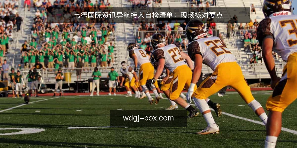 韦德国际资讯导航接入自检清单:现场核对要点 — 接入前信号:哪些迹象提示需要复核 配图