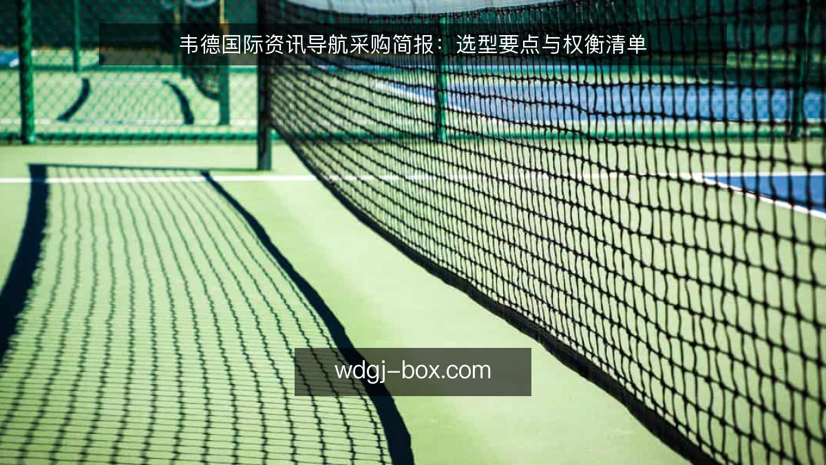 韦德国际资讯导航采购简报：选型要点与权衡清单