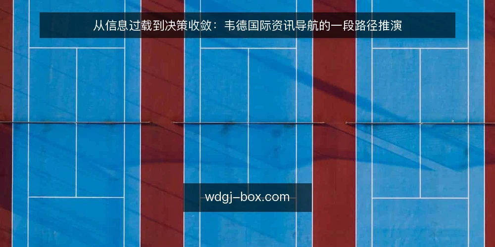 从信息过载到决策收敛:韦德国际资讯导航的一段路径推演 — 起点:信息很多,判断很慢 配图